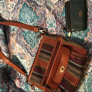 Fossil Crossbody and wallet